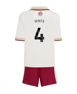 Günstige Arsenal Ben White #4 3rd trikot Kinder 2025-26 Kurzarm (+ Kurze Hosen)
